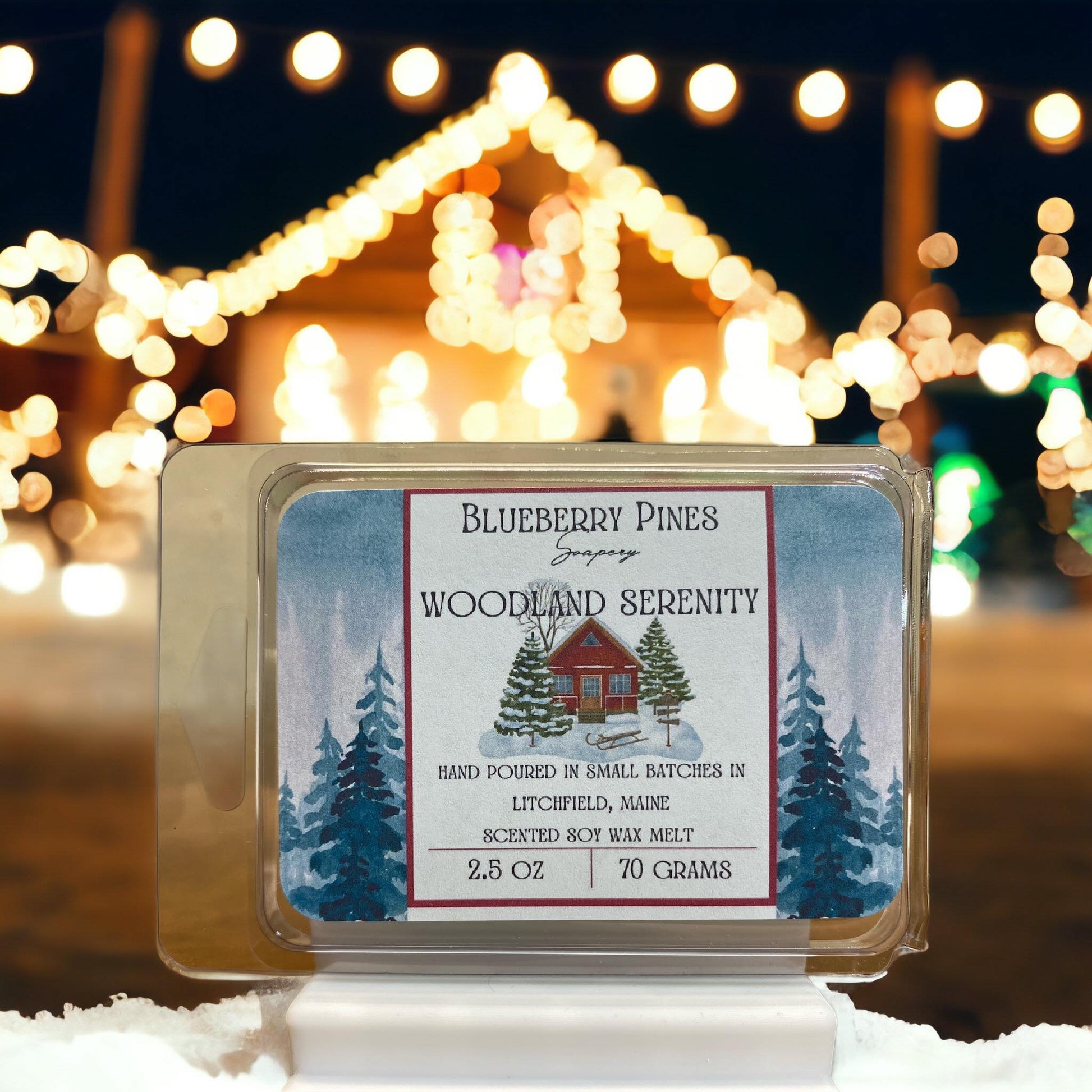 Embrace the tranquil serenity of the woods with our Woodland Serenity Wax Melts, a fragrant symphony where the aromatic richness of balsam and cedarwood takes center stage.