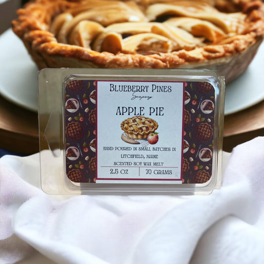 Our Apple Pie Wax Melts are more than a scent; they're a sensory delight, transporting you to a cozy kitchen filled with the aroma of freshly baked pies. Whether you're reminiscing about family gatherings or creating new memories, let the fragrance of juicy apples, butter, and flaky crust infuse your space with the comforting essence of homemade goodness. It's the perfect way to add a touch of warmth and sweetness to any day.