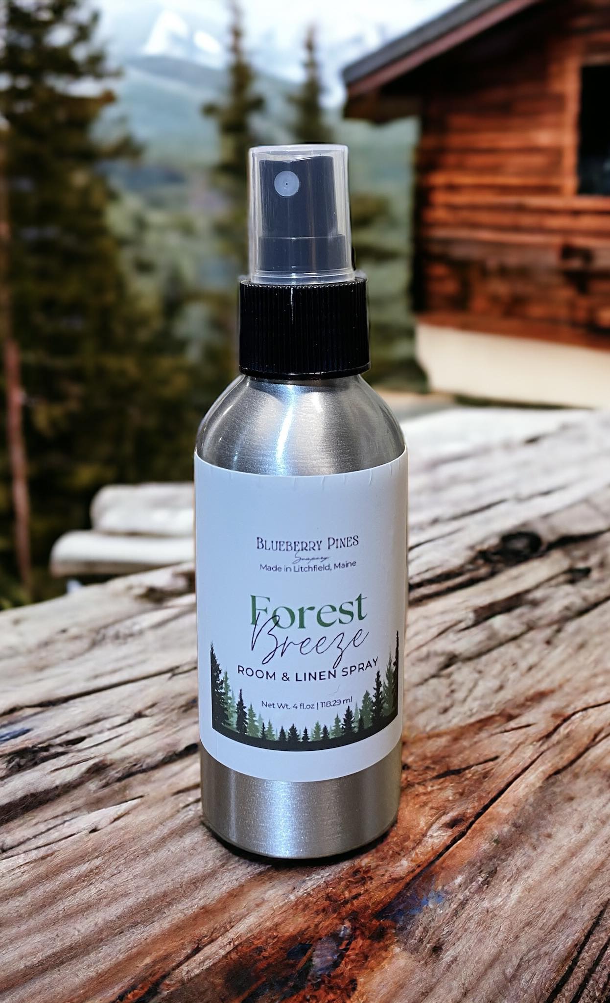 Experience the enchanting allure of nature with Forest Breeze Room & Linen Spray. This delightful fragrance captures the essence of a tranquil forest, where crisp pine and cedarwood notes mingle with the invigorating scent of woods.