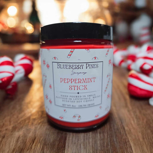 Peppermint Stick captures the cool, invigorating essence of classic peppermint. Crisp and refreshing, this candle fills the air with the clean, minty aroma of pure peppermint, reminiscent of candy canes and wintery days. Perfect for bringing a bright, revitalizing touch to your space, Peppermint Stick offers a burst of freshness that’s both energizing and delightfully festive.

8oz

All of our candles are hand-poured in small batches. Due to this, the color might slightly vary.