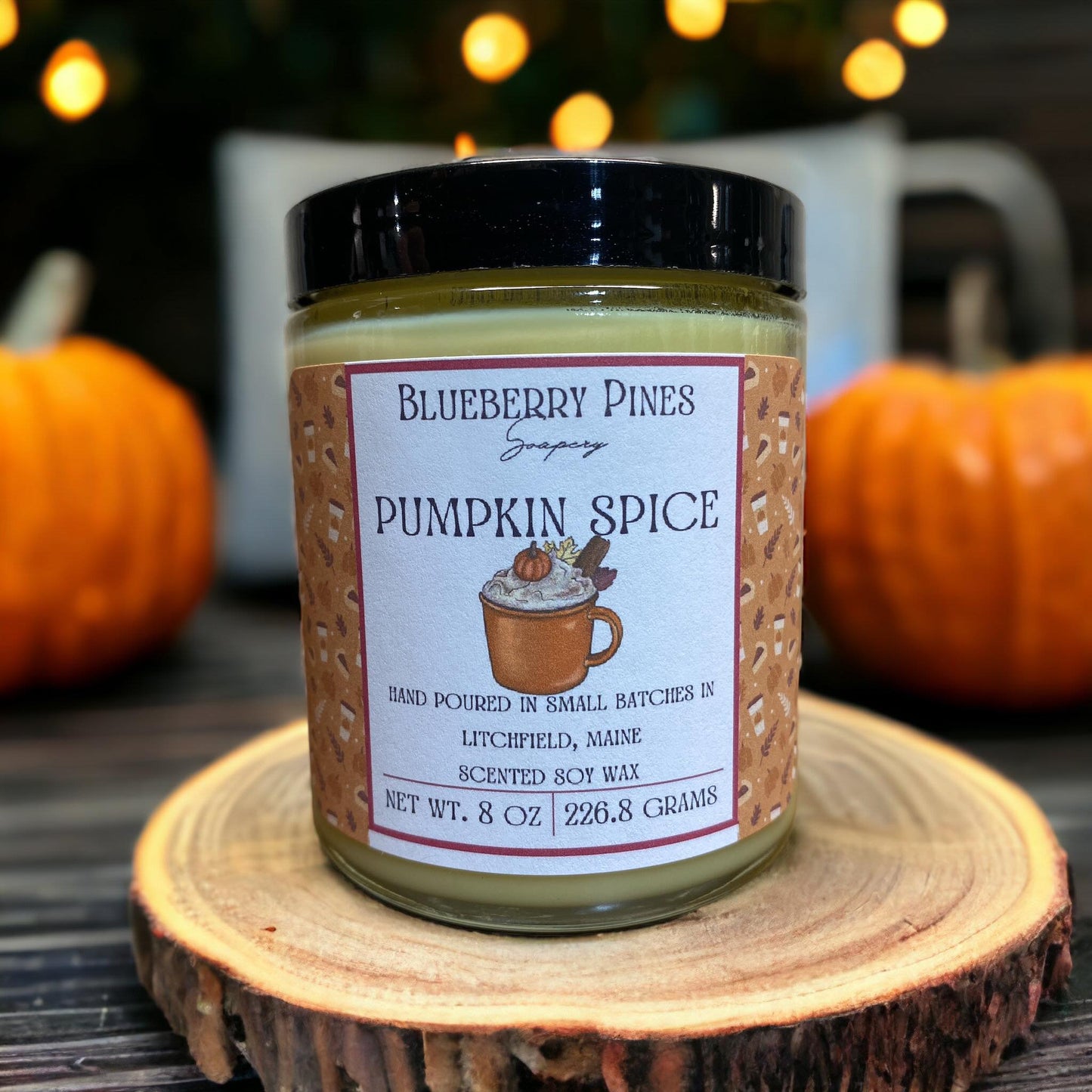 When you light a pumpkin spice candle, the combination of these elements creates a delightful aroma that fills the air with a sense of warmth and nostalgia. It's like bringing the cozy, comforting ambiance of fall indoors. The scent can be both soothing and uplifting, making it a popular choice during the autumn and Thanksgiving seasons.